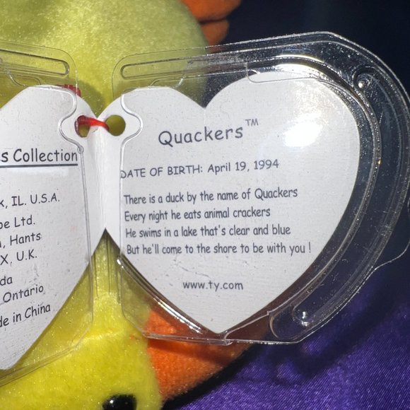 📌TY Two Cute Quackers, Hang Tag and Swing Tag have different Year. - Picture 11 of 16